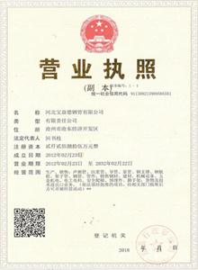福建公司营业执照